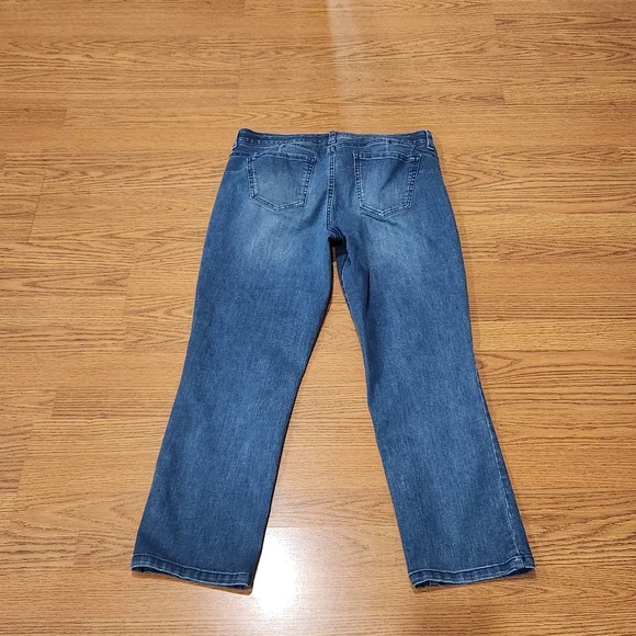 Code Bleu Women's Blue Jeans Size 12 - Picture 7 of 7